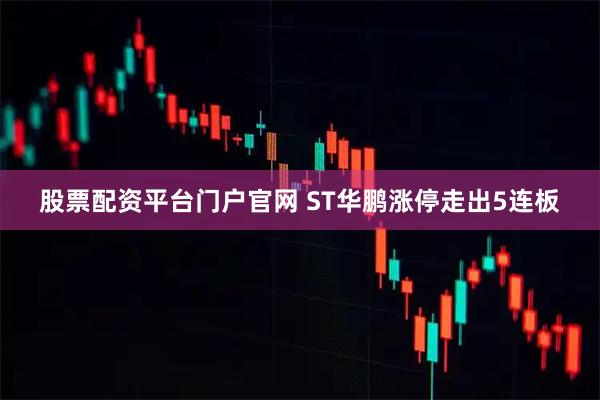 股票配资平台门户官网 ST华鹏涨停走出5连板